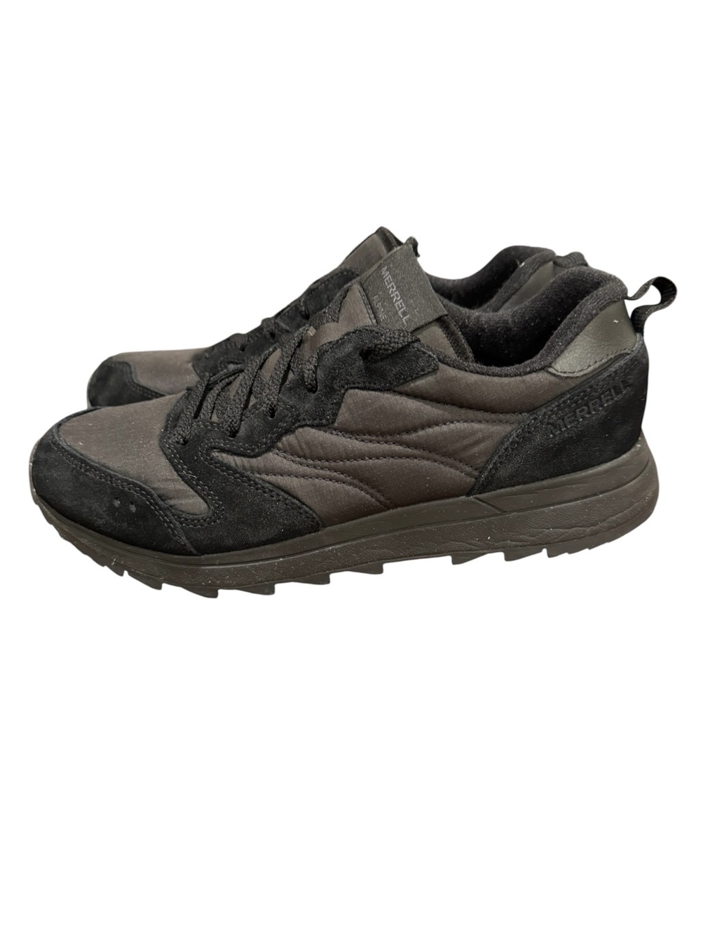 Merrell Alpine 83 Sport Triple Black Athletic Trail Sneakers Mens Size 10 Hiking